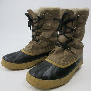 Sorel Manitou Lace Up Winter Boots Shoes Insulated 7